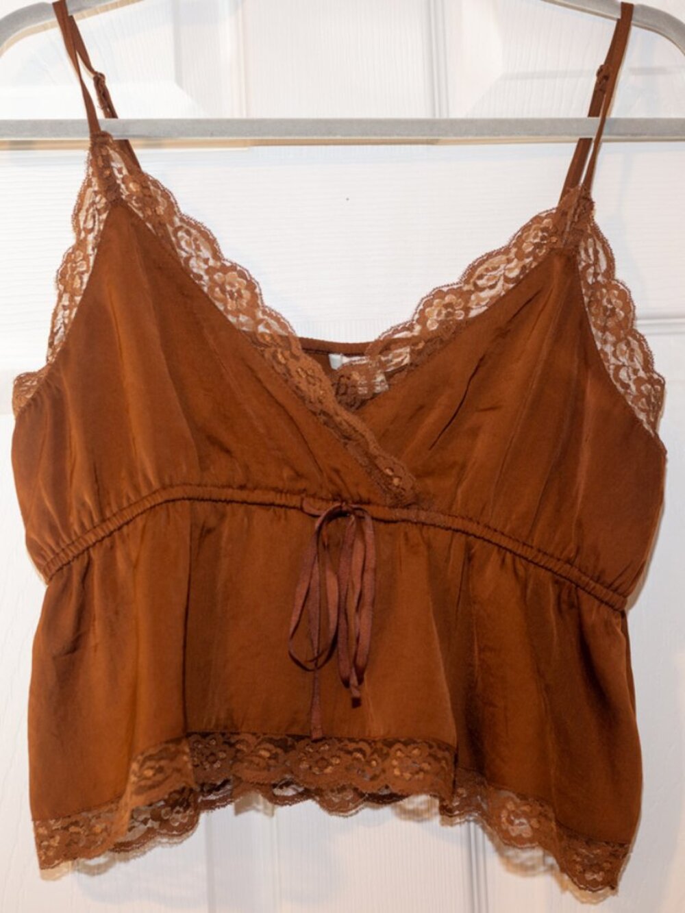 American Eagle Babydoll Cropped Camisole